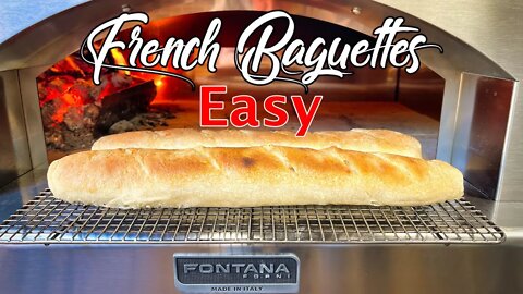French Baguettes At Home ~ Easy
