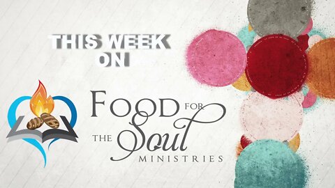 Food for the Soul with Pastor WAYNE COCKRELL-"Judgment is A Coming" pt one!!