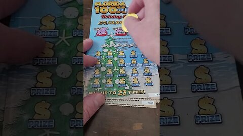 NEW Florida Lottery Tickets 100X the Cash Scratch Off Winner!