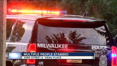 4 teens, 1 woman stabbed during fight in Milwaukee park