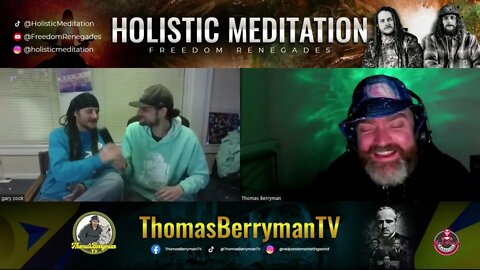 Holistic Meditation aka Freedom Renegades Interview Pt. 1.4 - Spiritualism - Buddha - Krishna