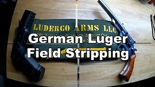 Field Stripping the German Luger
