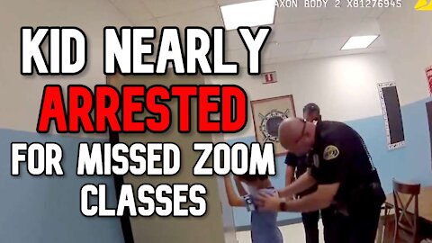 Kid Nearly ARRESTED For Missed Zoom Classes