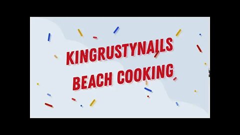 Beach Cooking | Fresh Catch Sea Eel | "KingRustyNails"