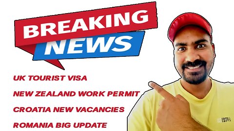 BREAKING NEWS CROATIA WORK PERMIT VISA 2023 New Zealand work visa 2023 Romania joining schengen zone