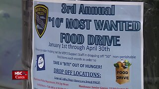 10 Most Wanted Food Drive