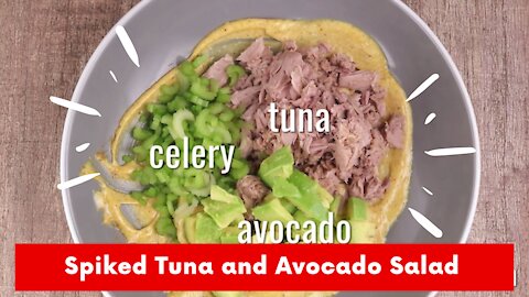 Keto Curry Spiked Tuna and Avocado Salad - Best Keto Diet