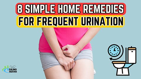 8 Simple Home Remedies For Frequent Urination