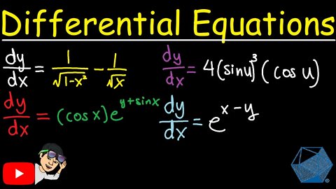 Differential Equations | How to find the general solution | Calculus | Jae Academy