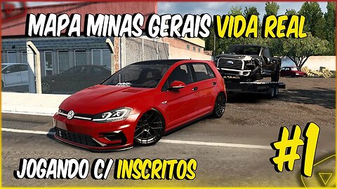 ETS2 1.47 MAPA MINAS GERAIS ETS2 VIDA REAL COM MODS BRASILEIROS JOGANDO COM INSCRITOS