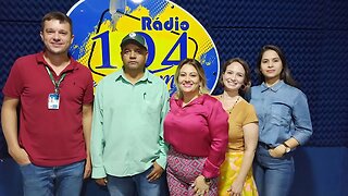 Confira a entevista na Rádio 104fm, Projeto Pagamento por resultados de REDD+, com Leandro e Naelha