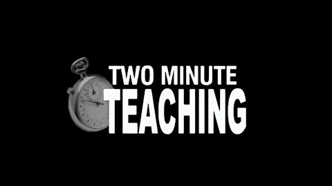 TM3 | Where is your Value? | Two Minute Teaching | Reasons for Hope