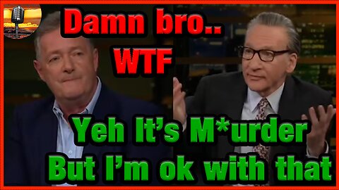 Bill Maher STUNS Piers Morgan and his AUDIENCE with ABORTION STANCE! PRO LIFE vs PRO CHOICE