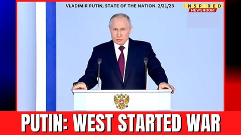 PUTIN: "We Are Not Fighting The Ukrainian People"