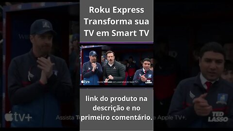 Roku Express - Streaming player Full HD. Transforma sua TV em Smart TV.#shorts