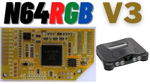 NEW N64RGB Version 3 Installation