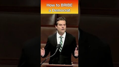 Requirements to Bribe a Democrat