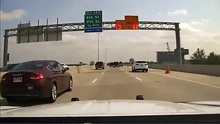 Arkansas State Police released the police dash camera footage on Friday of them pursuing a suspect..