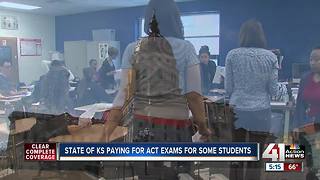 Free ACT exams for students in Kansas