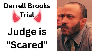 Darrell Brooks Mad at Prosecution and Stares at Judge