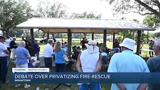 Residents voice concerns about proposal to privatize Indiantown fire-rescue, EMS services