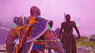 Kratos Enters Ragnarok to Lead His Army (GOW Ragnarok)