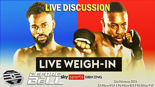 Joshua Buatsi vs Dan Azeez: Weigh In | LIVE COMMENTARY