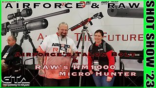 SHOT SHOW ‘23 – AIRFORCE & RAW PT II – Talon Bolt & HM1000 Micro Hunter