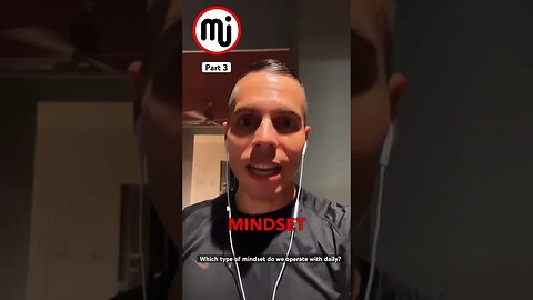 Which type of mindset do we operate with daily? WEALTHY MINDSET | MASTER INVESTOR #shorts