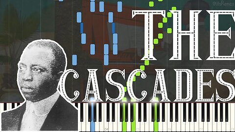 Scott Joplin - The Cascades 1904 (Ragtime Piano Synthesia)