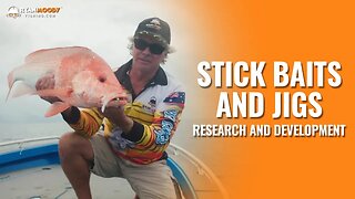 Trialing new fishing lures - Stick baits and Jigs Research and Development
