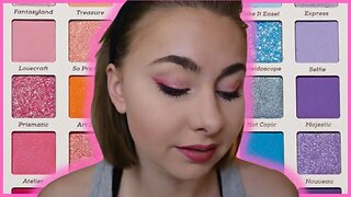 Barbie Girl Makeup from Colourpop Fade Into Hue Palette