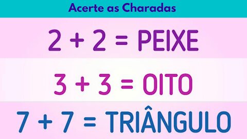 ACERTE AS CHARADAS NAS FIGURAS EM 15 SEGUNDOS #2 || riddle game