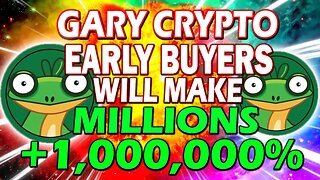 GARY CRYPTO!! MEME FAIR LAUNCH!! NEXT 100X CRYPTO!!