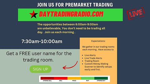 Best trading is premarket! This is how to do it with an extreme probability of success