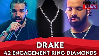 Drake Gets Custom 42 Diamond Necklace Made From Engagements Rings | Famous News