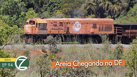 Locomotiva U20C no Trecho Com Lastro e Areia | #94