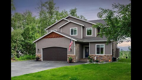 539,000 Wasilla Alaska Bluff Home with VIEWS!!!!