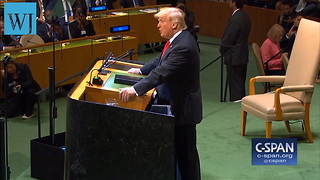 Trump Slams ‘Globalism’ at UN, Tells World ‘We Embrace Patriotism’