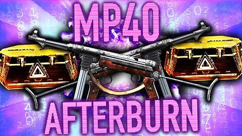 COD AW: "LEGENDARY MP40 AFTERBURN!" New Best SMG in Advanced Warfare? (LEGENDARY WEAPONS COD AW)!