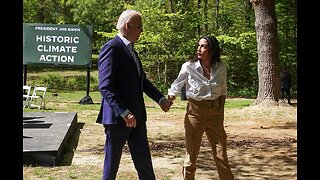 AOC & Biden In The Woods As Praises The Protesters But, Still Calls For More War Funding