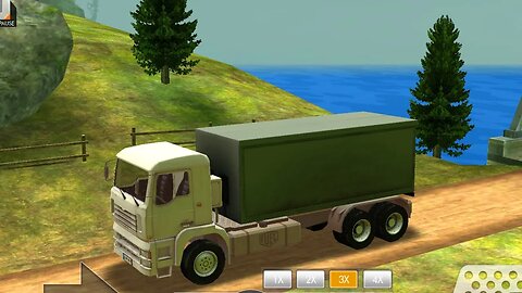 Cargo & Truck simulation on beautiful Land Valley or mountains