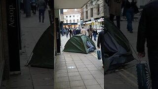 WILD CAMPING, BANNED IN THE WILD..YET TRENDING IN A CITY NEAR YOU..