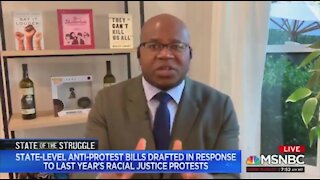 MSNBC Guest: Peaceful BLM Were Attacked By Cops Last Summer