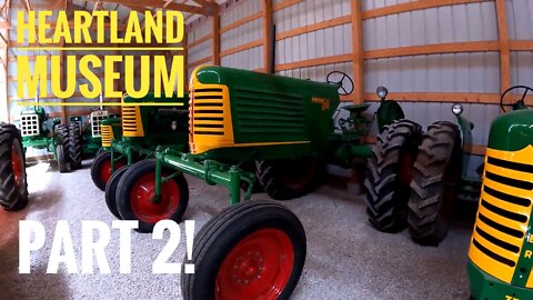 Heartland Museum Part 2: Another Shed Of Tractors, Lots Of High Crops, And The Salvage Yard!