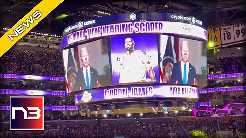 HA! All Hell Breaks Loose at NBA Game as Joe Biden Shows Up on the Jumbotron