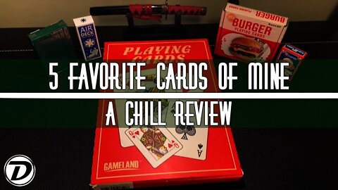 5 Favorite Cards of Mine - A Lo-Fi Chill Review