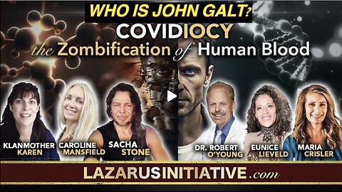 Sacha Stone W/ COVIDIOCY - ZOMBIFICATION OF THE HUMAN BLOOD. YOU MUST DETOX NOW. TY JGANON