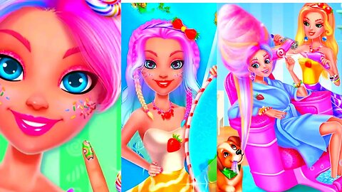 Candy makeup beauty game/makeup game/girl games/salon games/new game 2023 @TLPLAYZYT