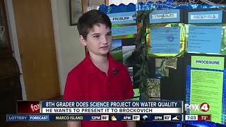 Fort Myers kid makes science fair project about Lake O releases